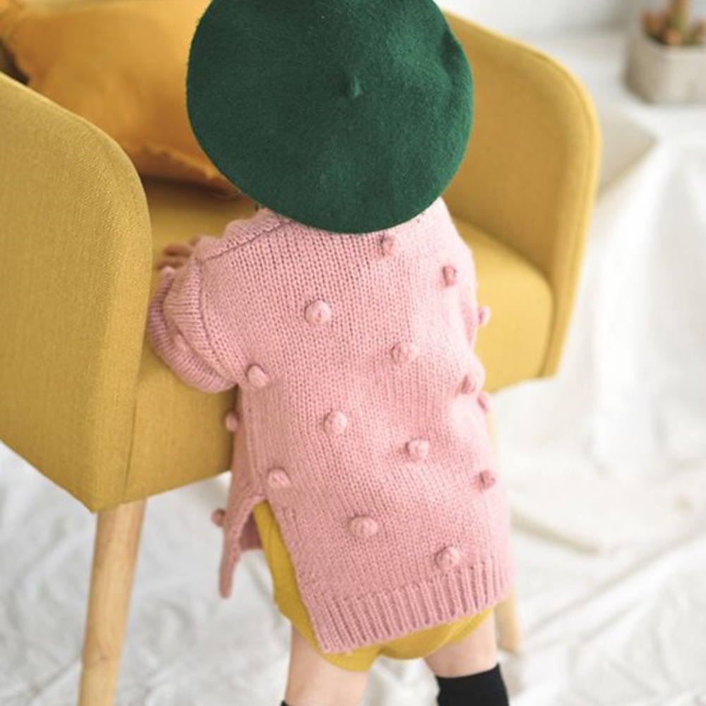 Pom Pom Cardi Pink TODDLER GIRL *NEW* - Picture 5 of 8